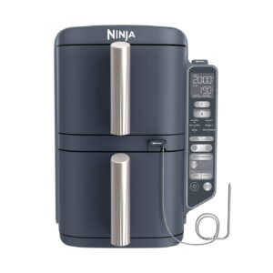 Ninja Double Stack XL-airfryer med to skuffer og Smart Cook-system 9 5 L - SL451EUCYD Cyber Space