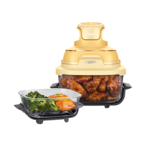 Ninja CRISPi 4-i-1 transportabel glas-airfryer i Gul | FN101EUGD | af SharkNinja