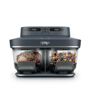 Ninja CRISPi DualZone 8-i-1 glasairfryer i Cyberspace | DD102EUBL1 | af SharkNinja