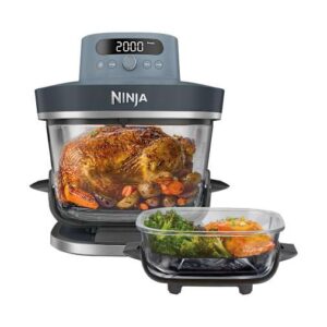 Ninja CRISPi PRO 7-i-1 glas-airfryer i Gråblå | AS101EUCY | af SharkNinja